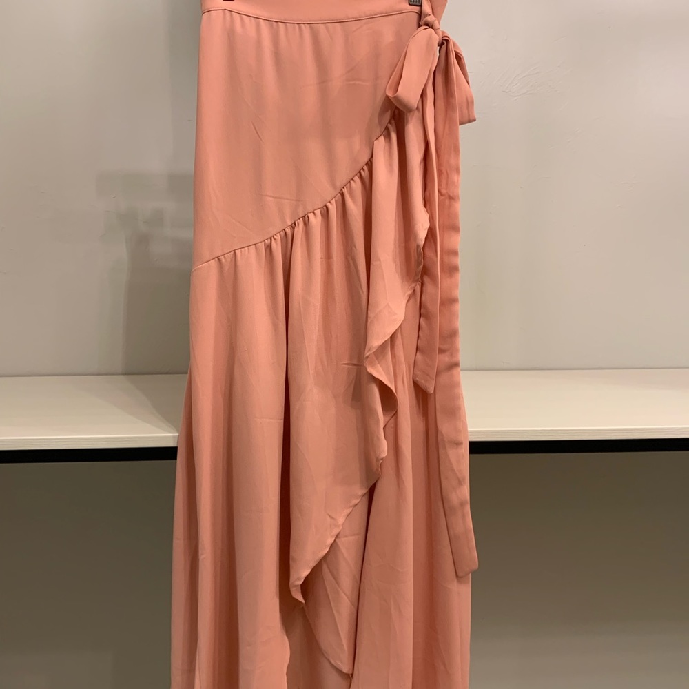 Apricot Wrap Skirt